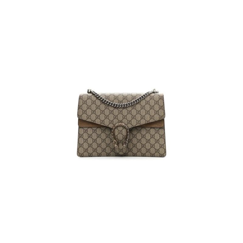 GG Supreme Medium Dionysus Shoulder Bag