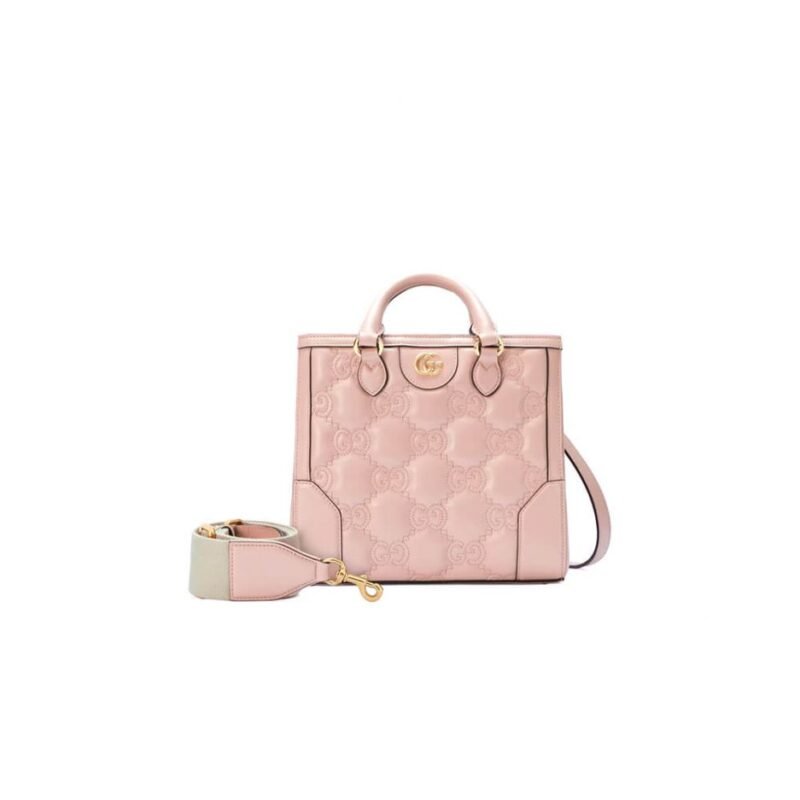 GG matelass?? mini top handle bag