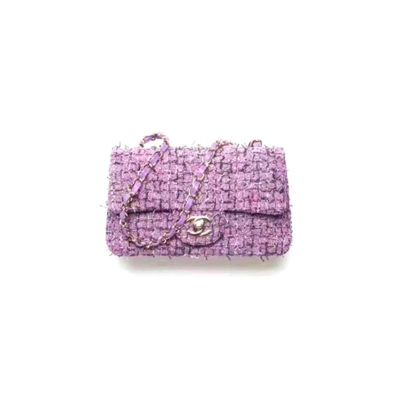 Chanel Tweed Medium Classic Flap Bag