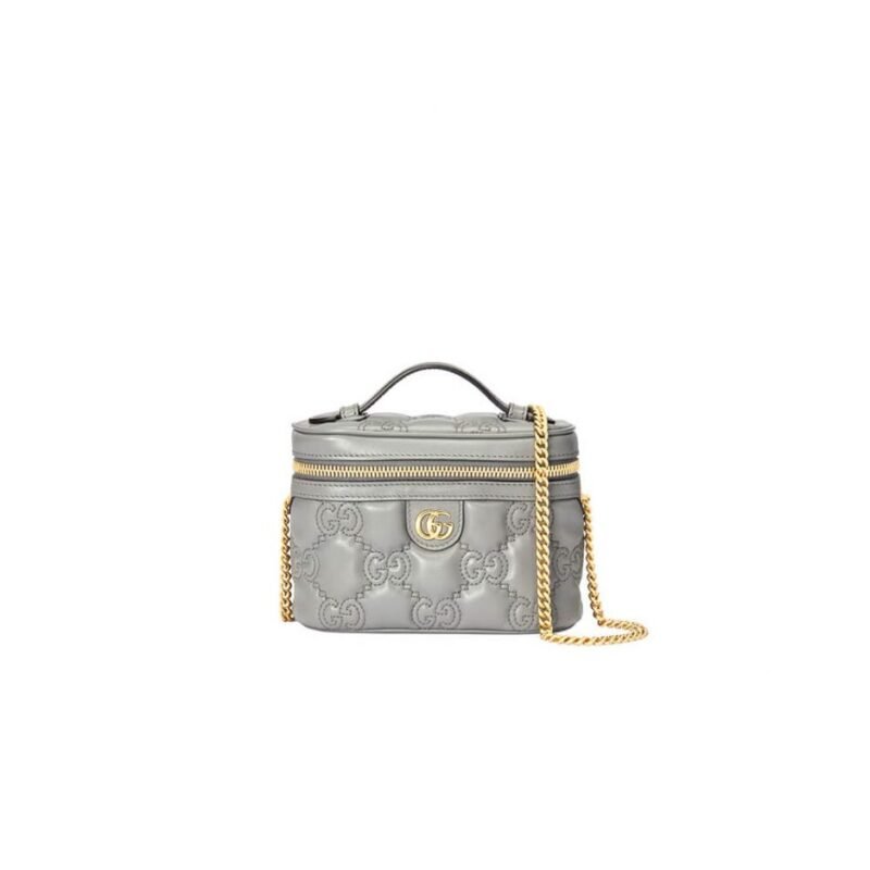 GG Matelass?? top handle mini bag