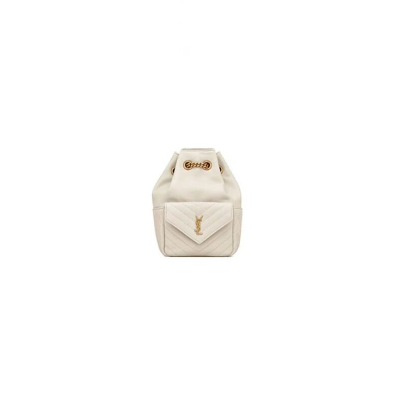 YSL Joe quilted lambskin mini bucket