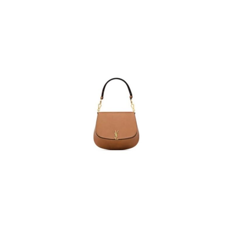 YSL VOLTAIRE TOP HANDLE in leather