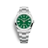 OYSTER PERPETUAL 124300-0005 Series green dial